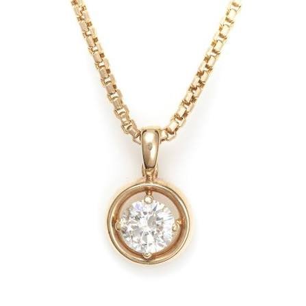 Gold pendant