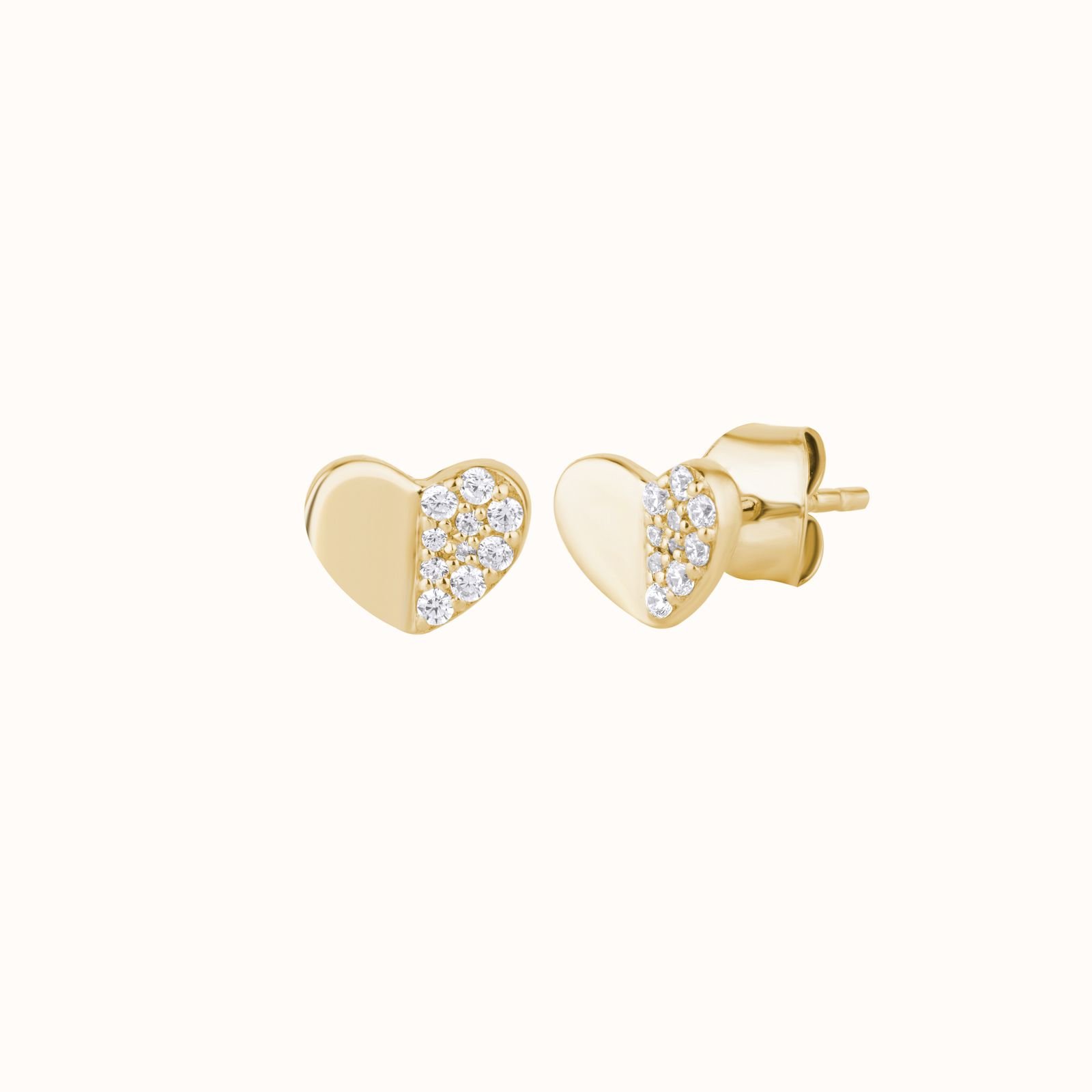 Classic Gold Hoops, view 1