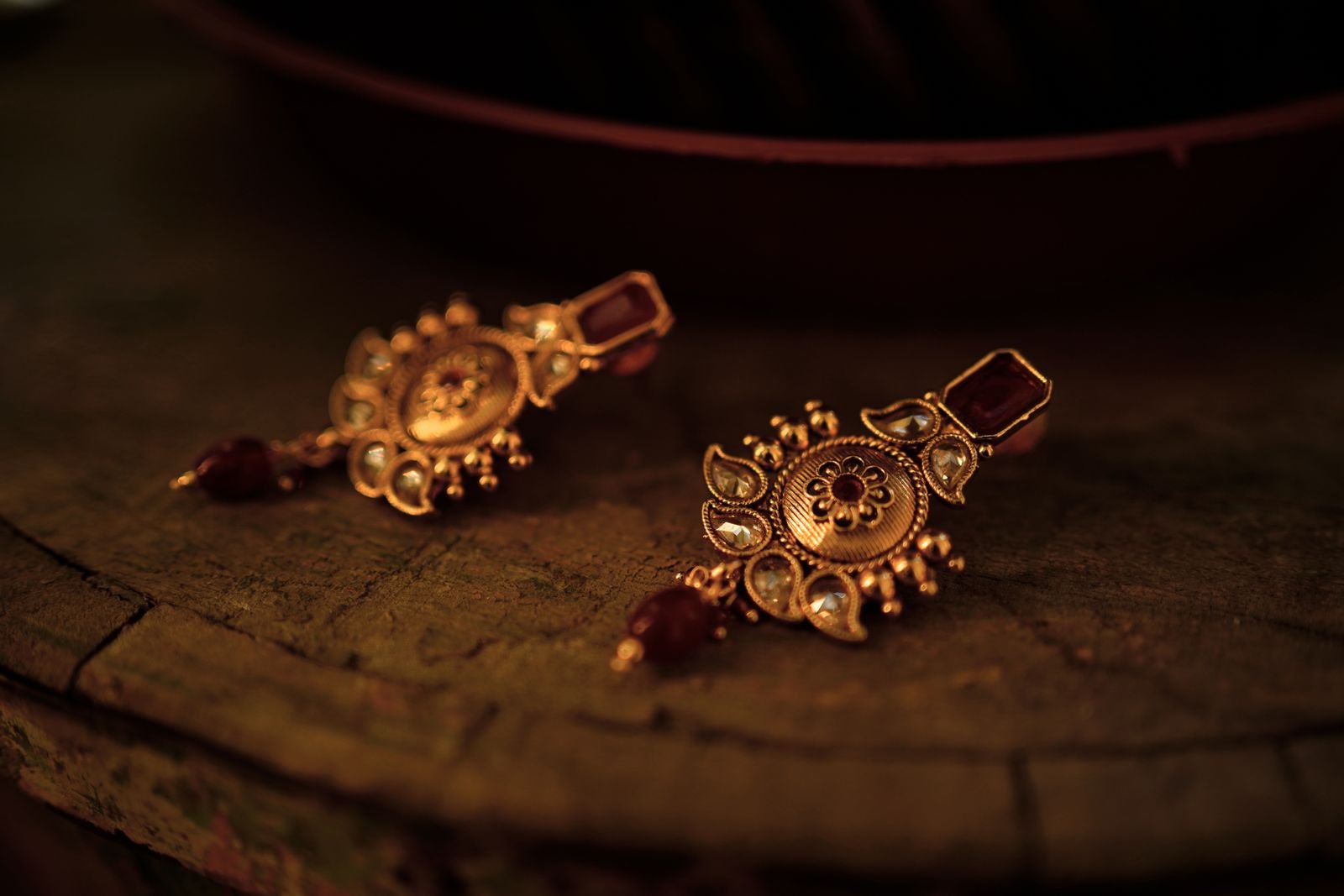 Classic Gold Hoops, view 4