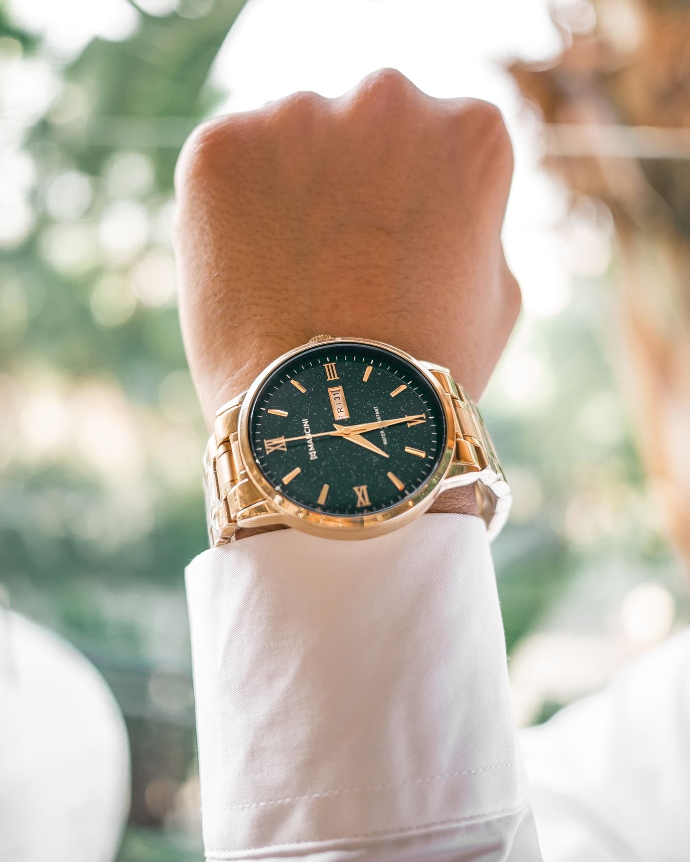 Diamond Bezel Watch, view 1