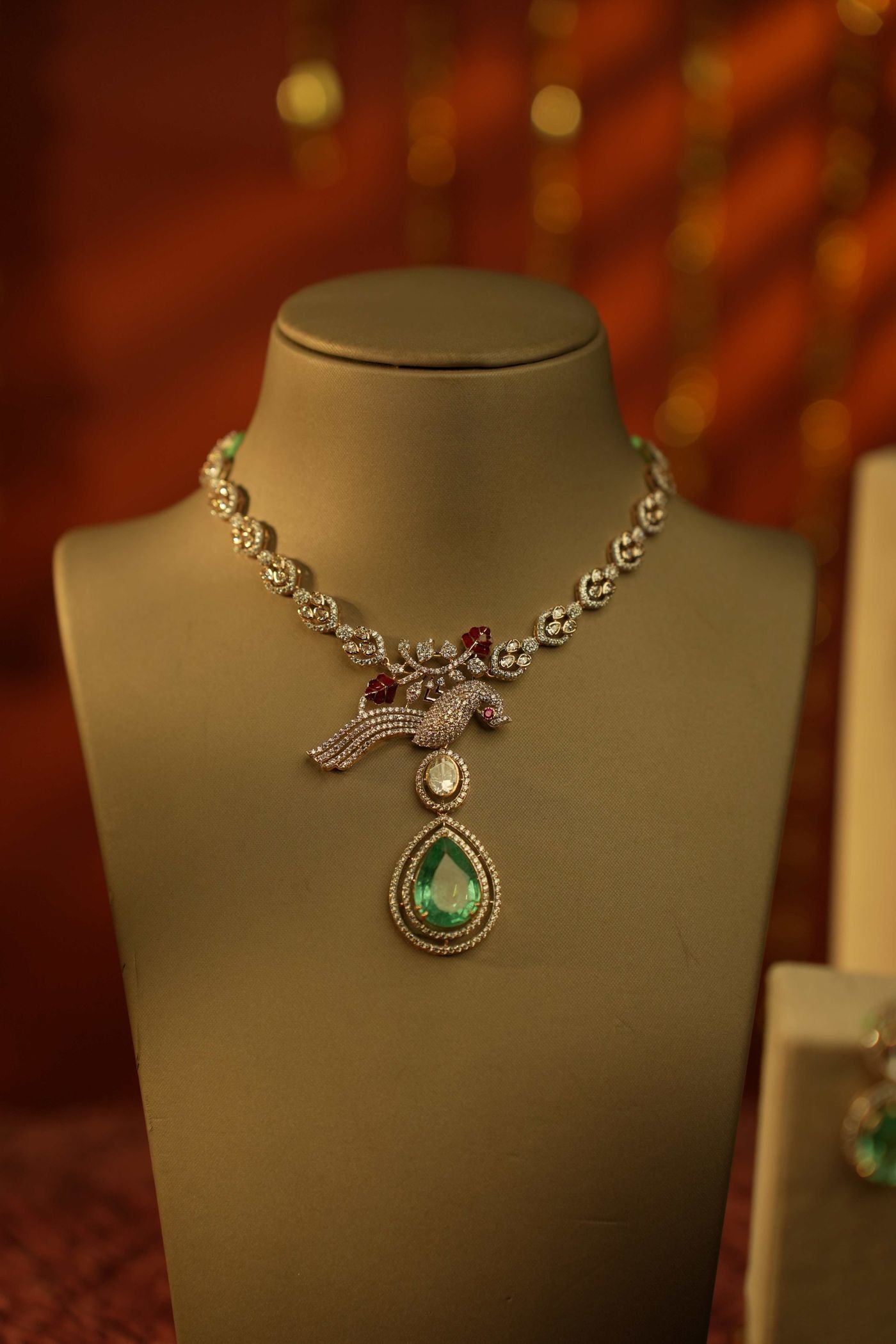Diamond Cross Pendant, view 1