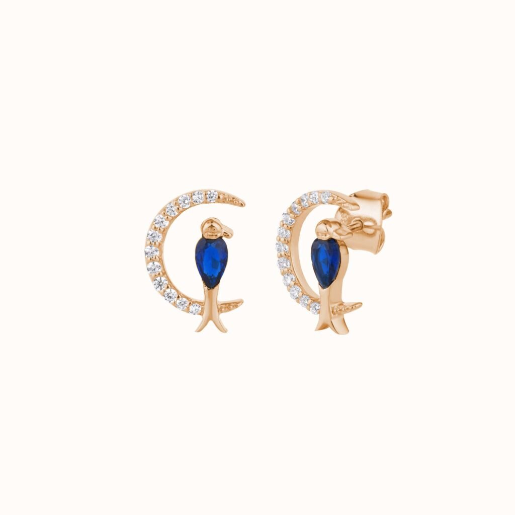 Diamond Stud Earrings, view 1