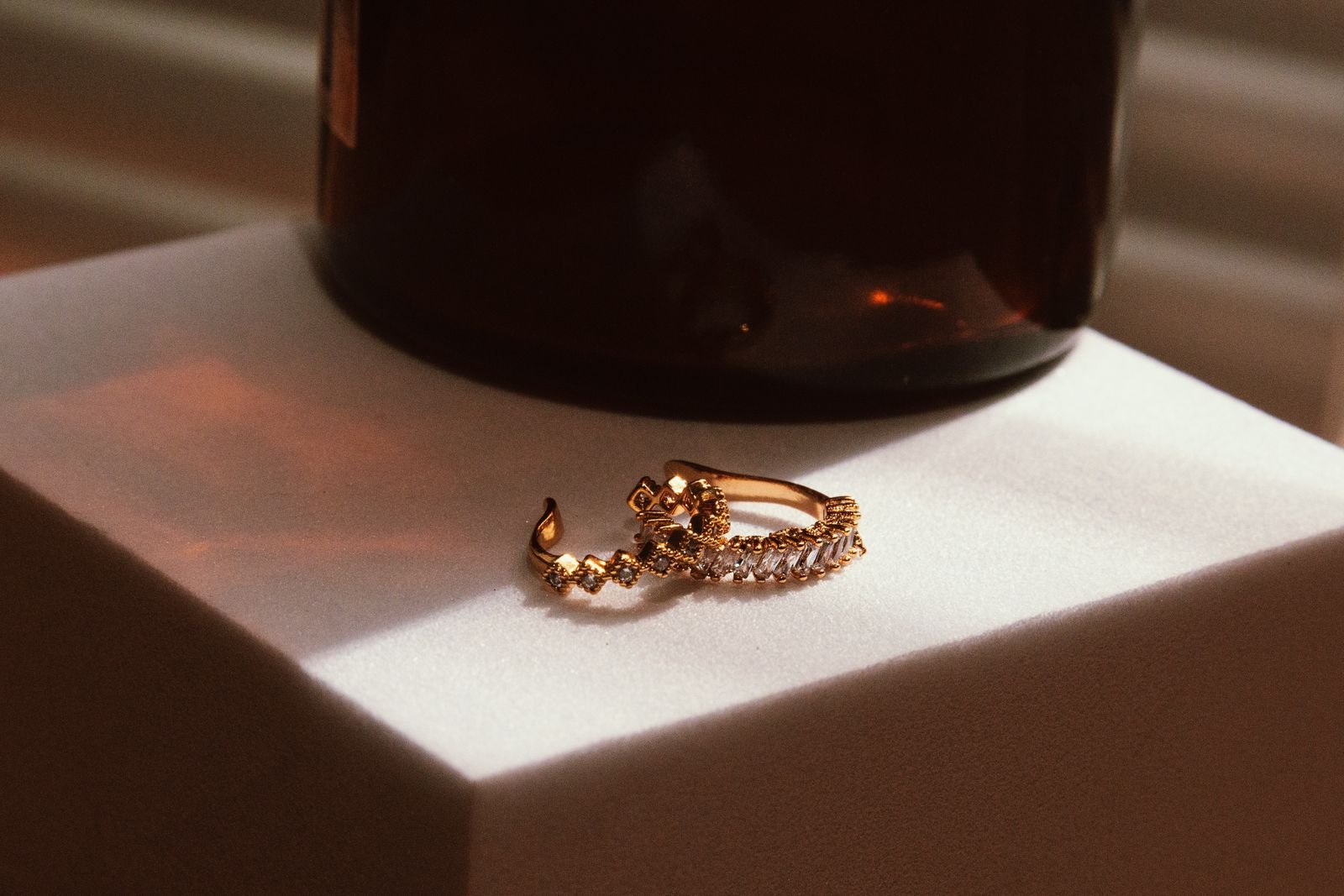 Gold Nugget Ring, view 3
