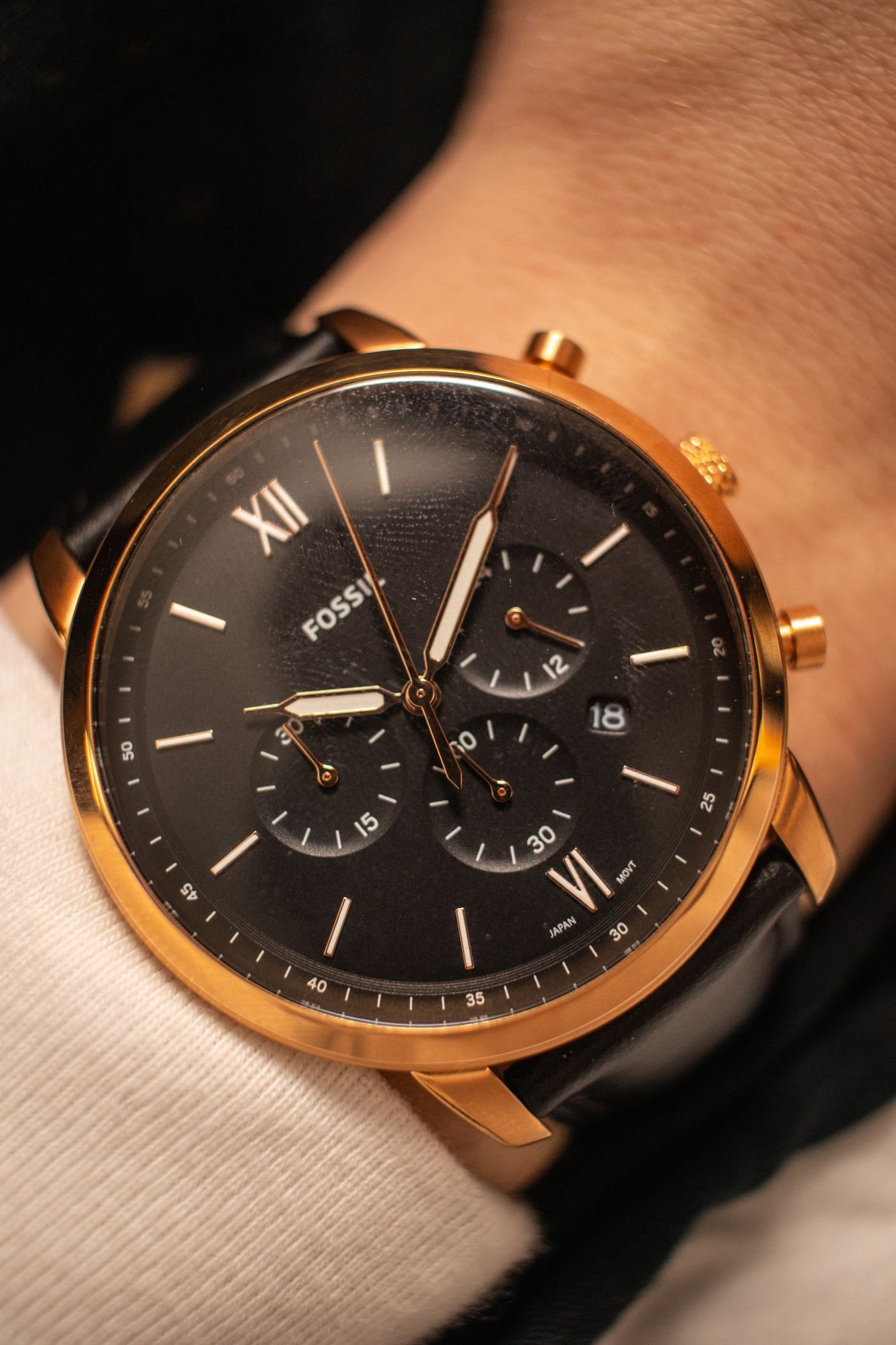 Steel & Gold Sport Watch, view 2